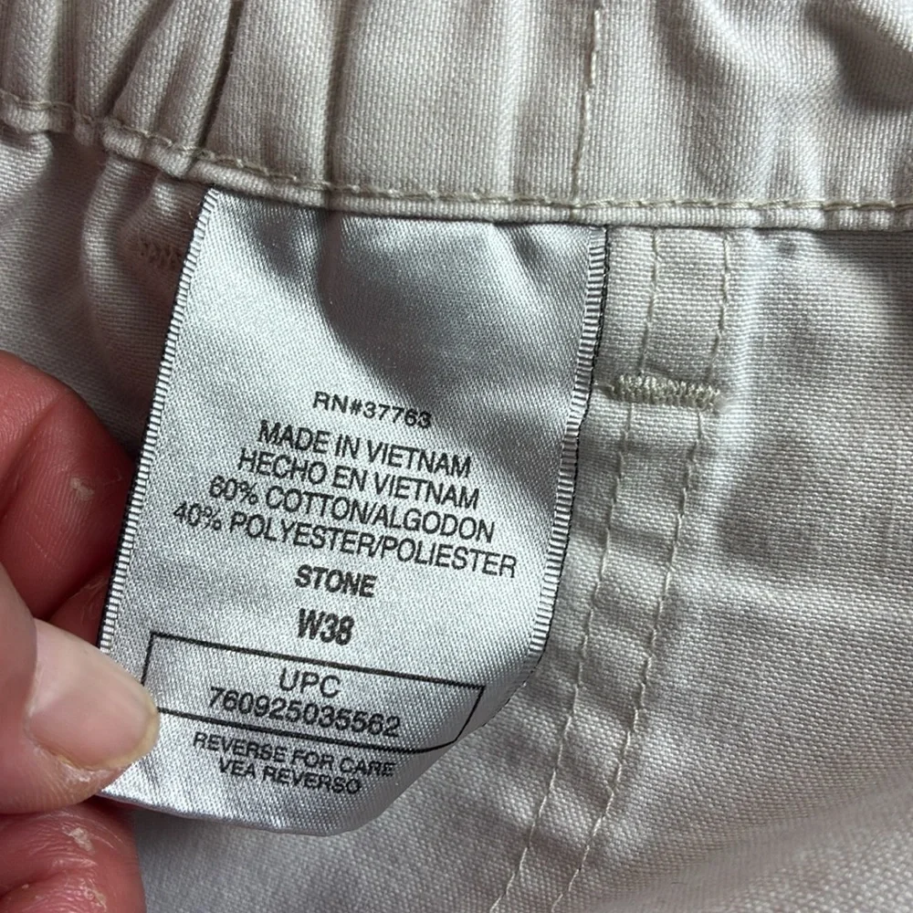 Bundle of 2 Used Savane Cargo Shorts with Utility Pockets Size 38
